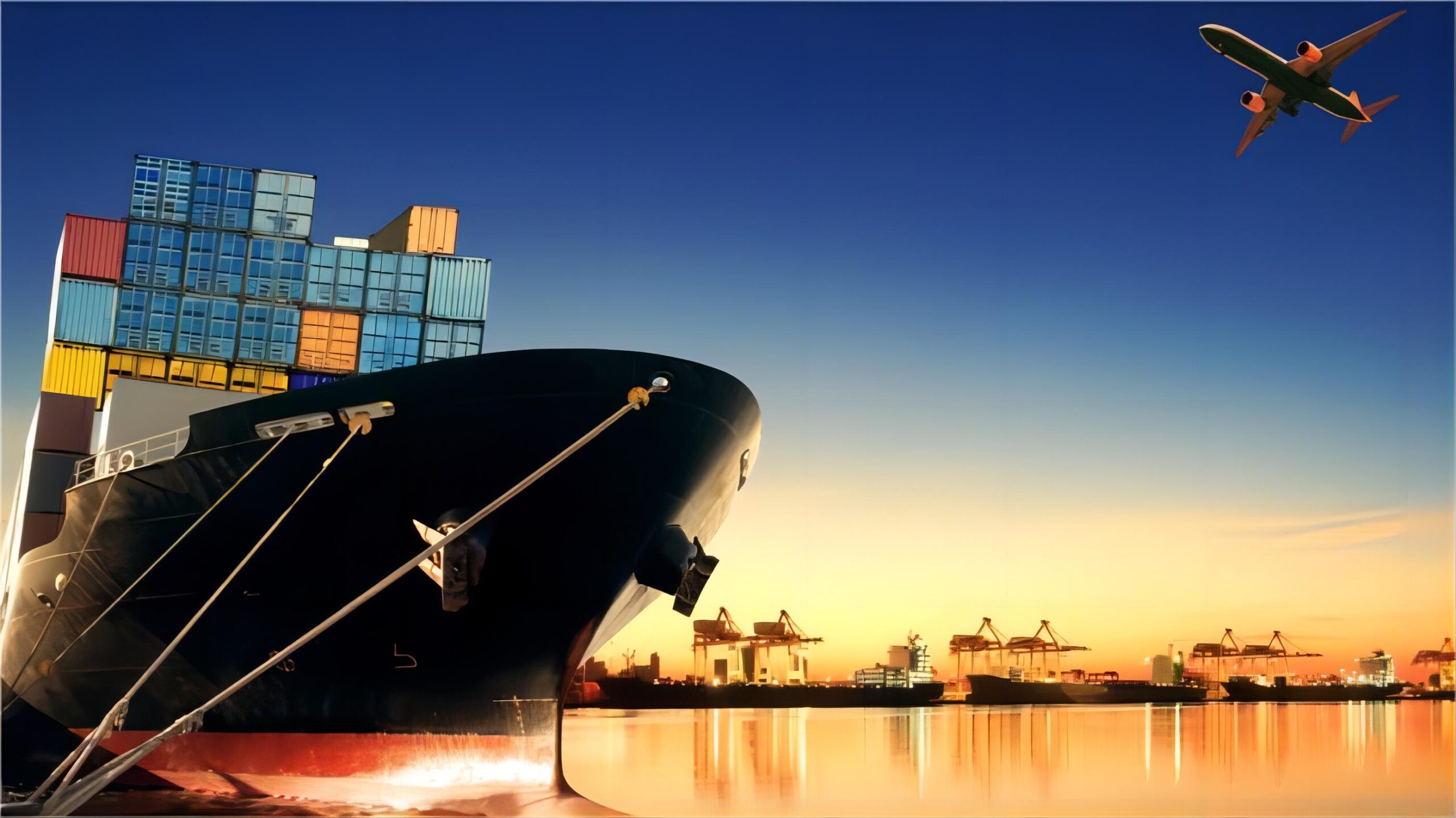 Comparison table showing different international shipping methods from China