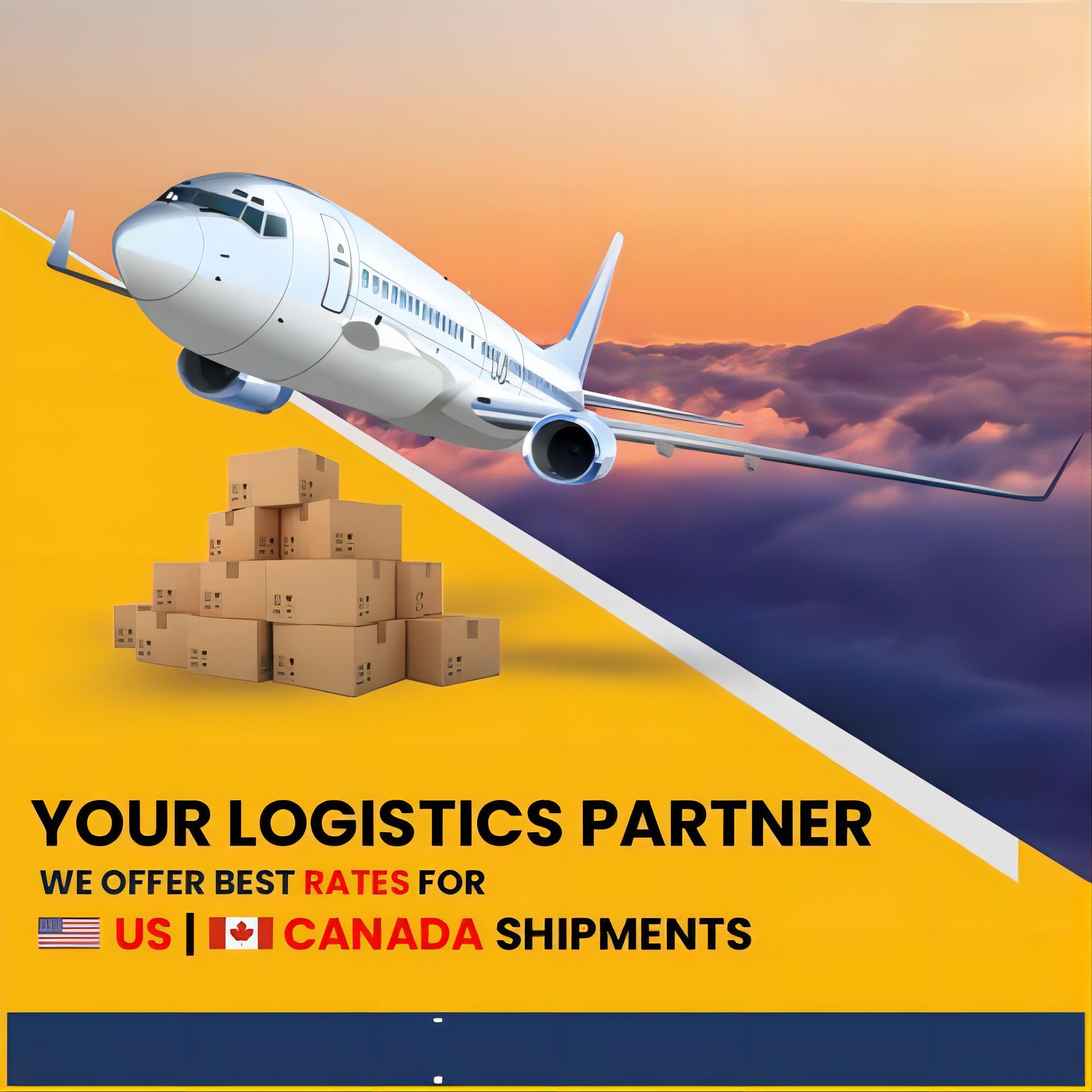 Comparison chart of air and sea freight transit times