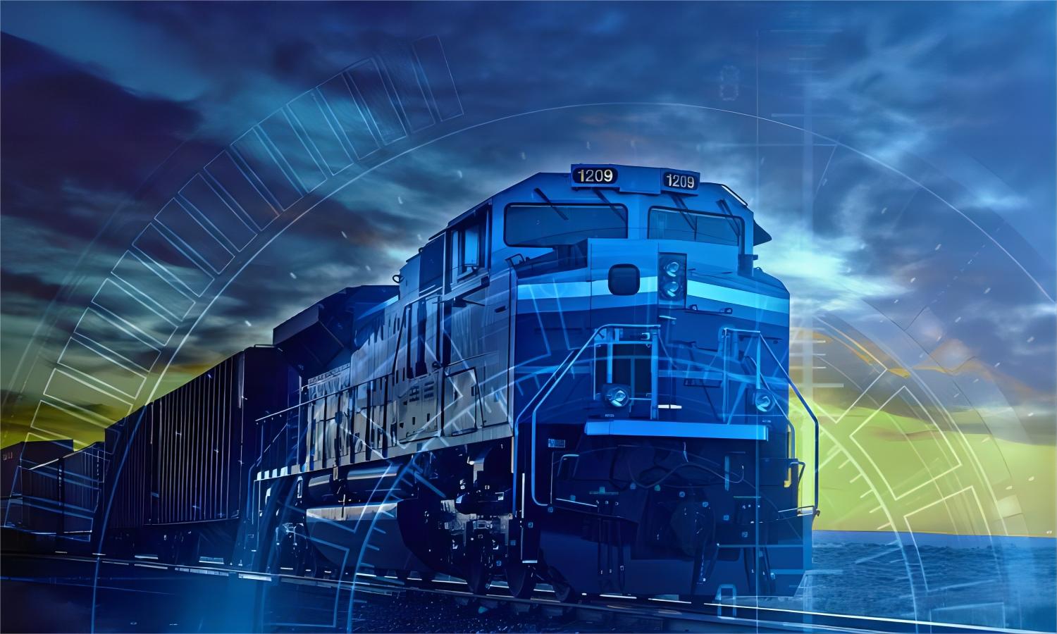 Logistics professional tracking a shipment on a digital interface