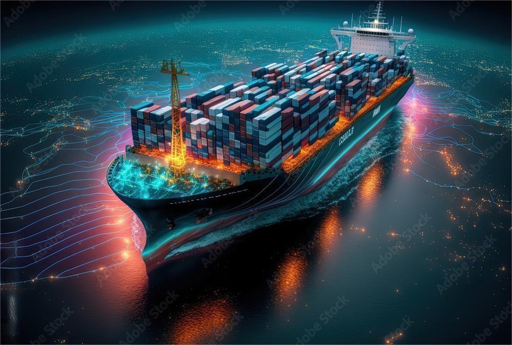 Logistics warehouse and cargo handling
