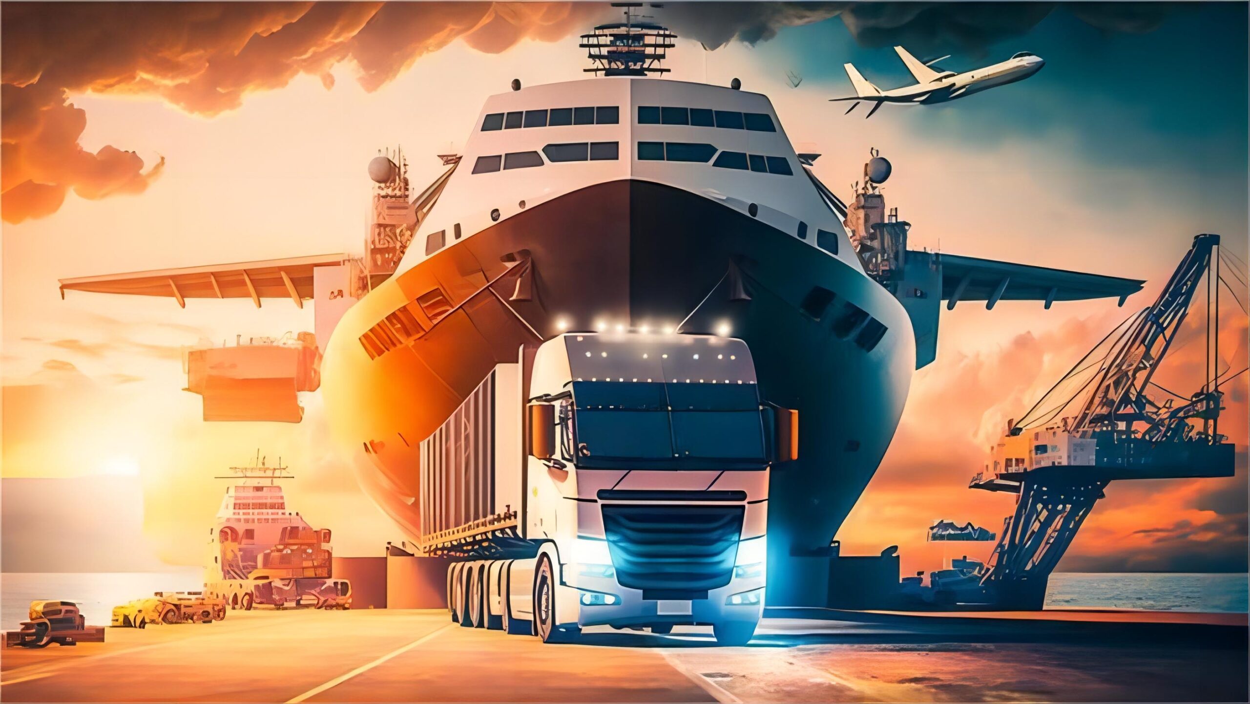 Comparison table of shipping methods from China to the UK