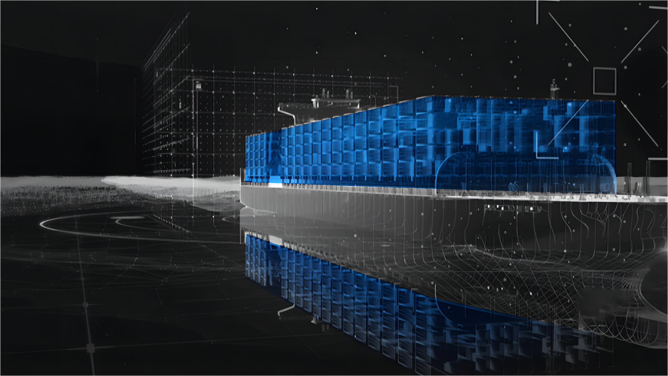Logistics professional managing global supply chain data