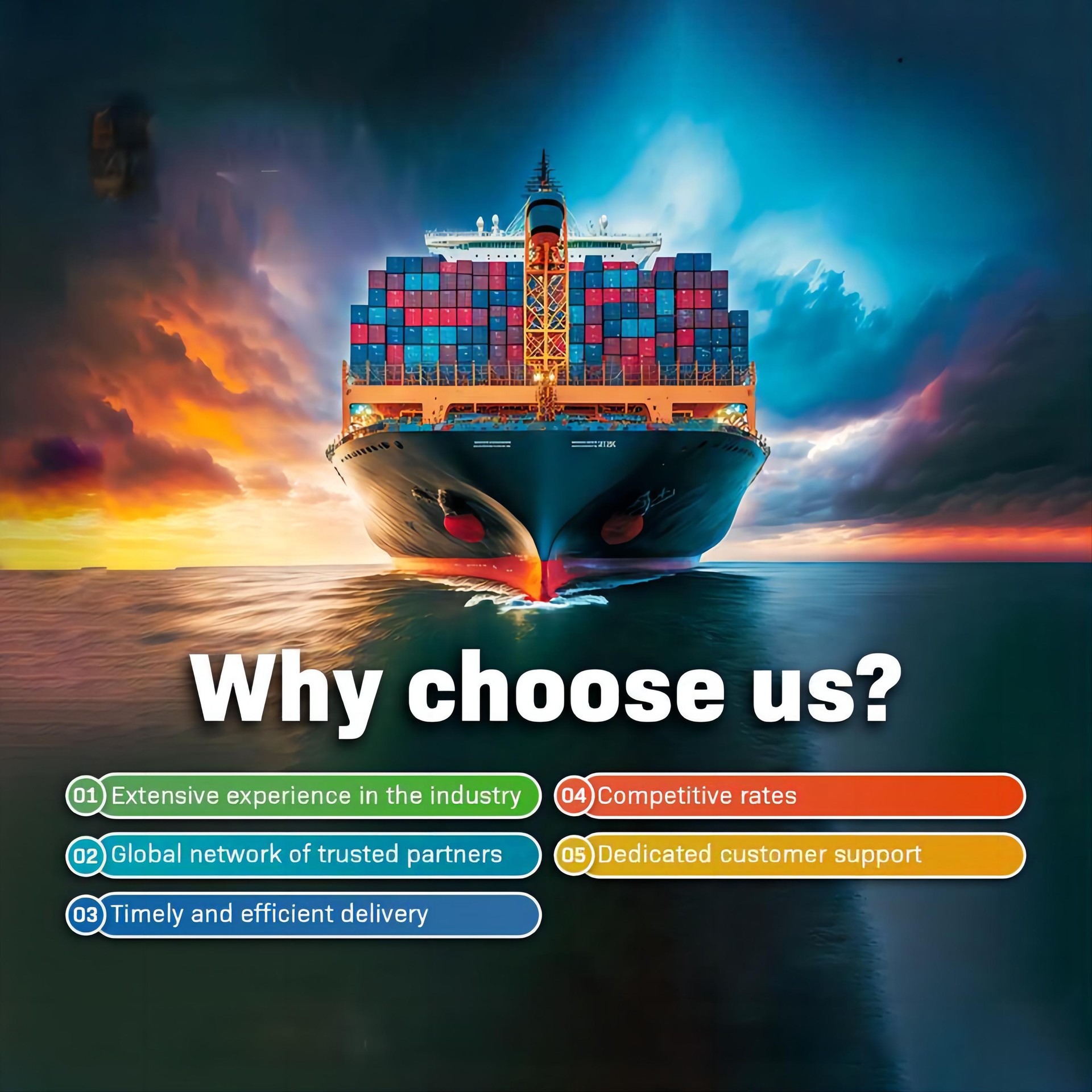 sea freight vs air freight shipping cost china