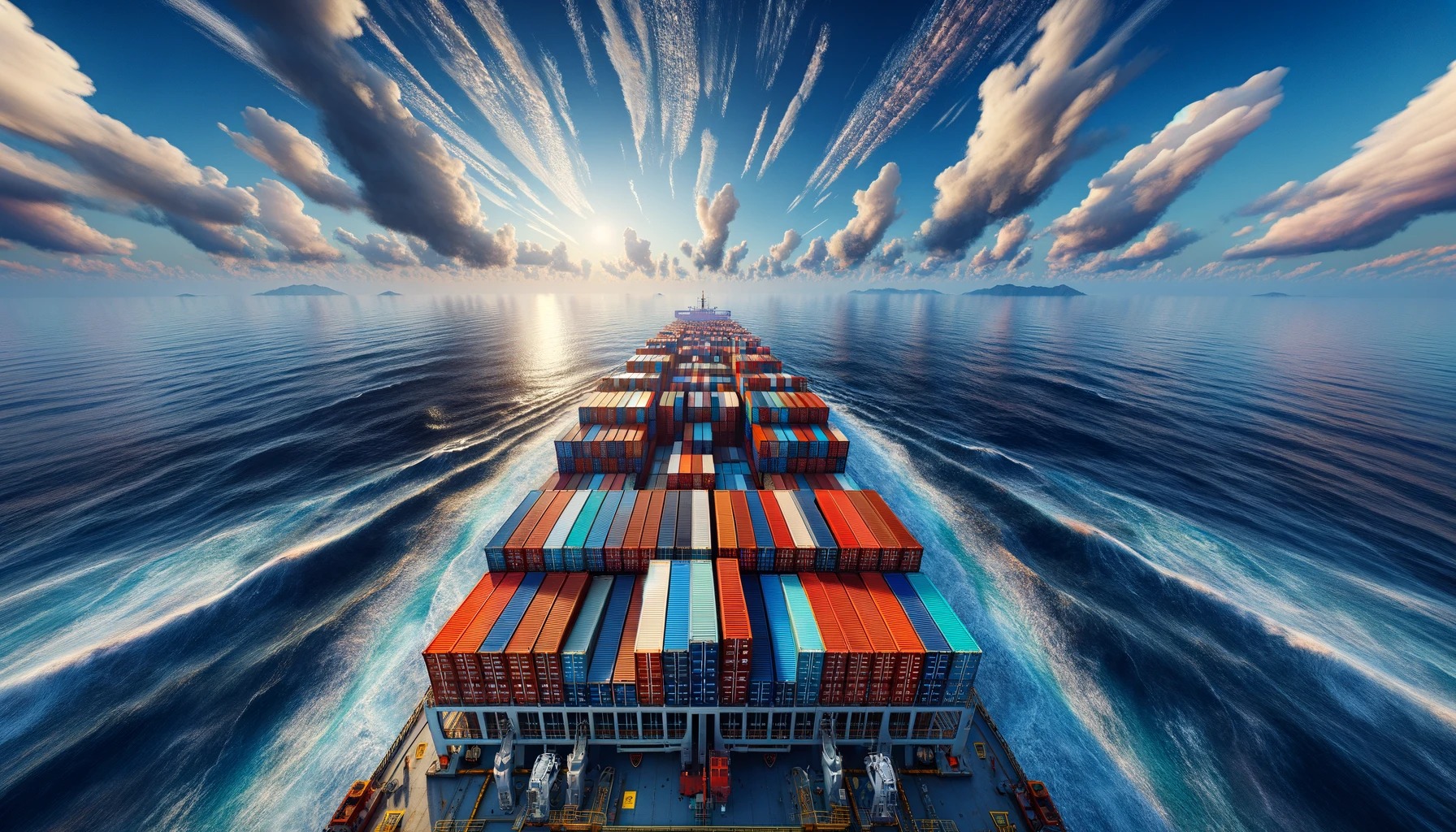 Container ship at Dubai port representing china to dubai cargo service quote