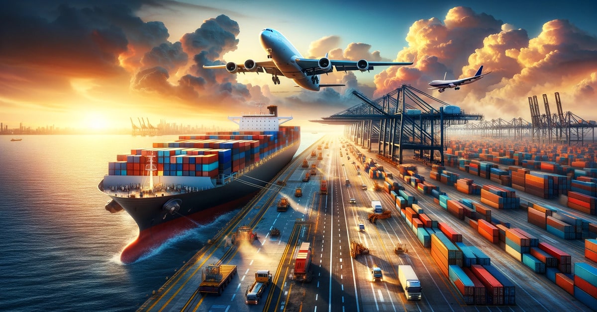 Logistics professional managing customs documentation for China imports