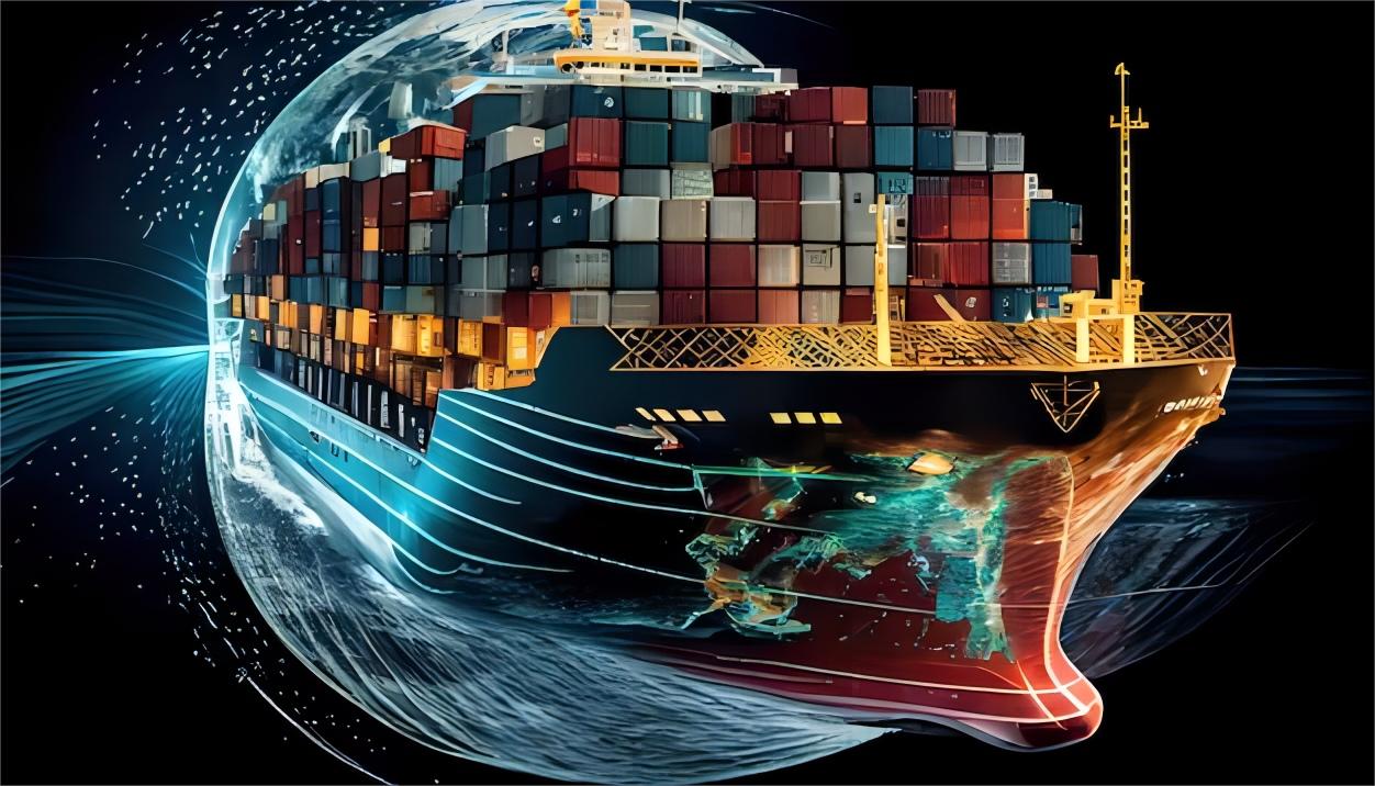 Logistics professional checking shipping documentation